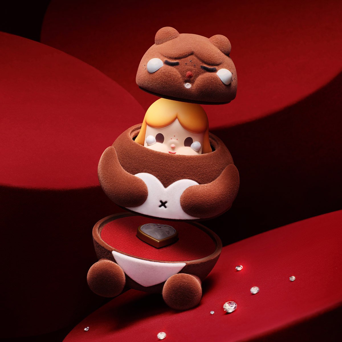 CRYBABY Crying For Love Series Figures - POP MART Official