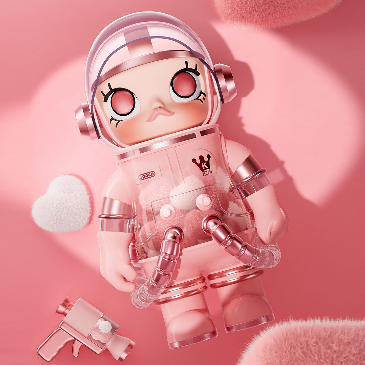 MEGA SPACE MOLLY 400% SMITTEN LOVE | POP MART Official