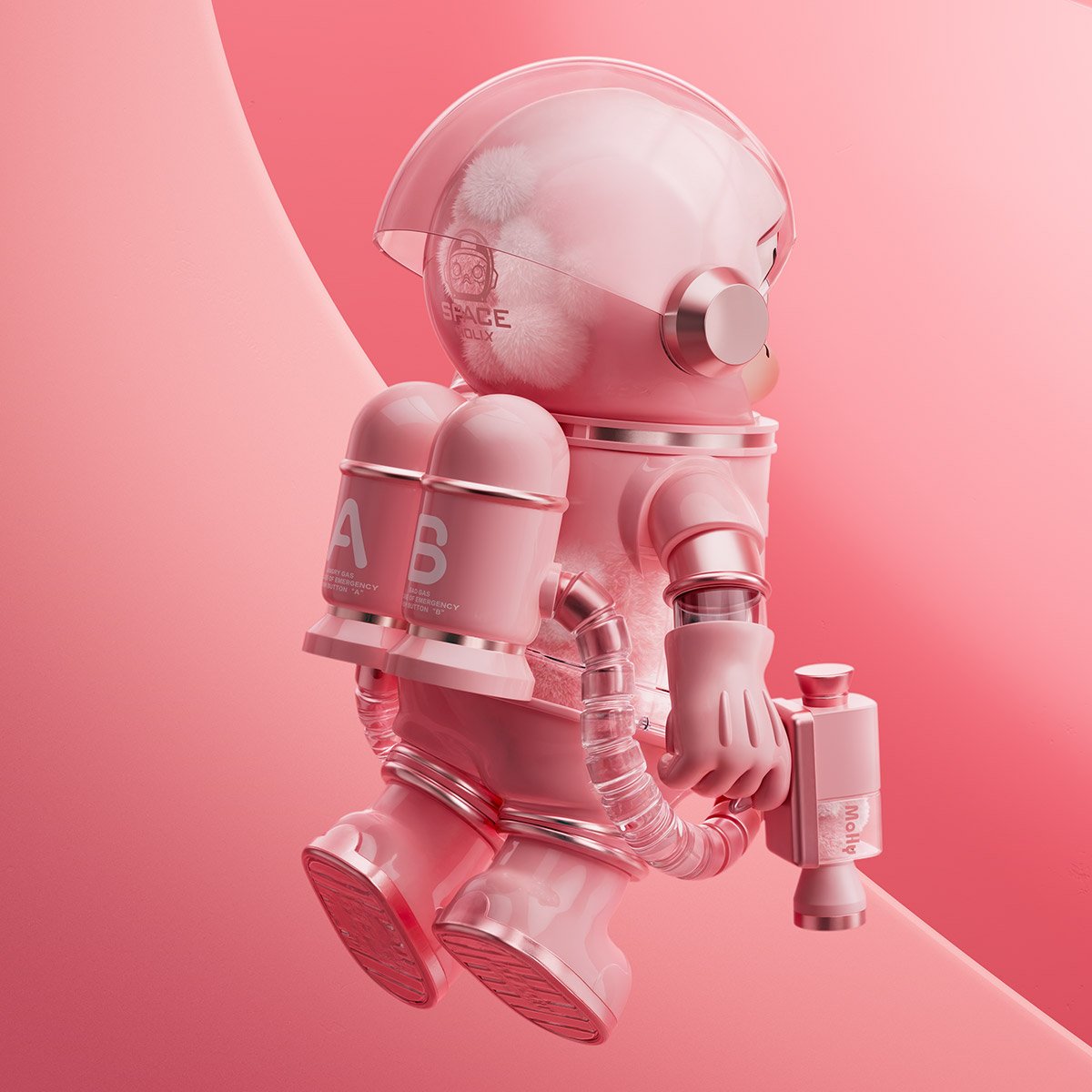 MEGA SPACE MOLLY 400% SMITTEN LOVE | POP MART Official