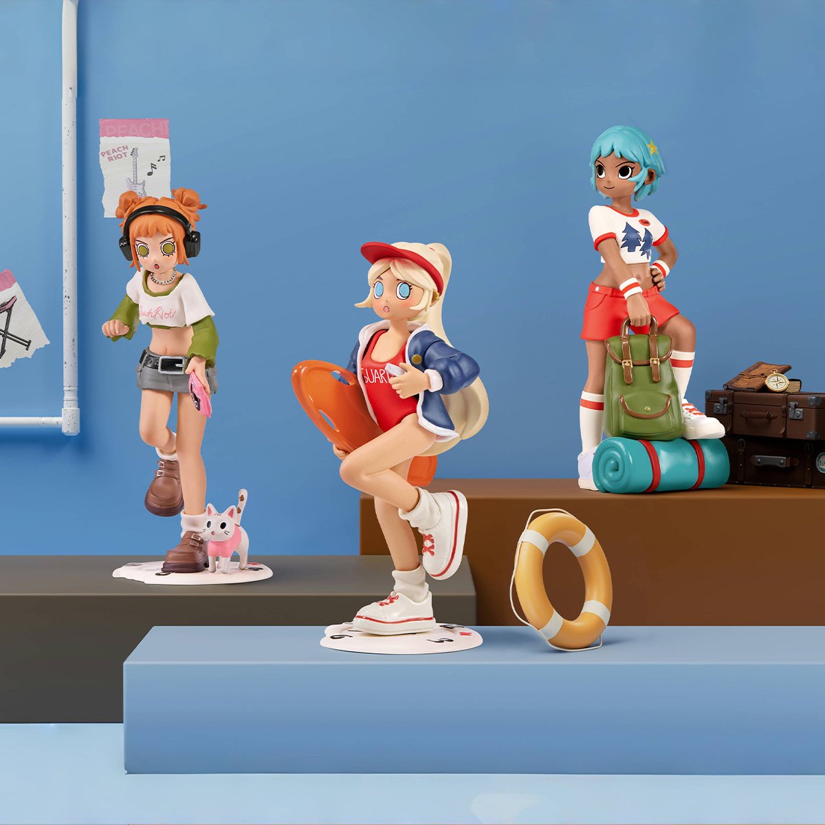 Peach Riot Rush Hour Series Figures - POP MART Official