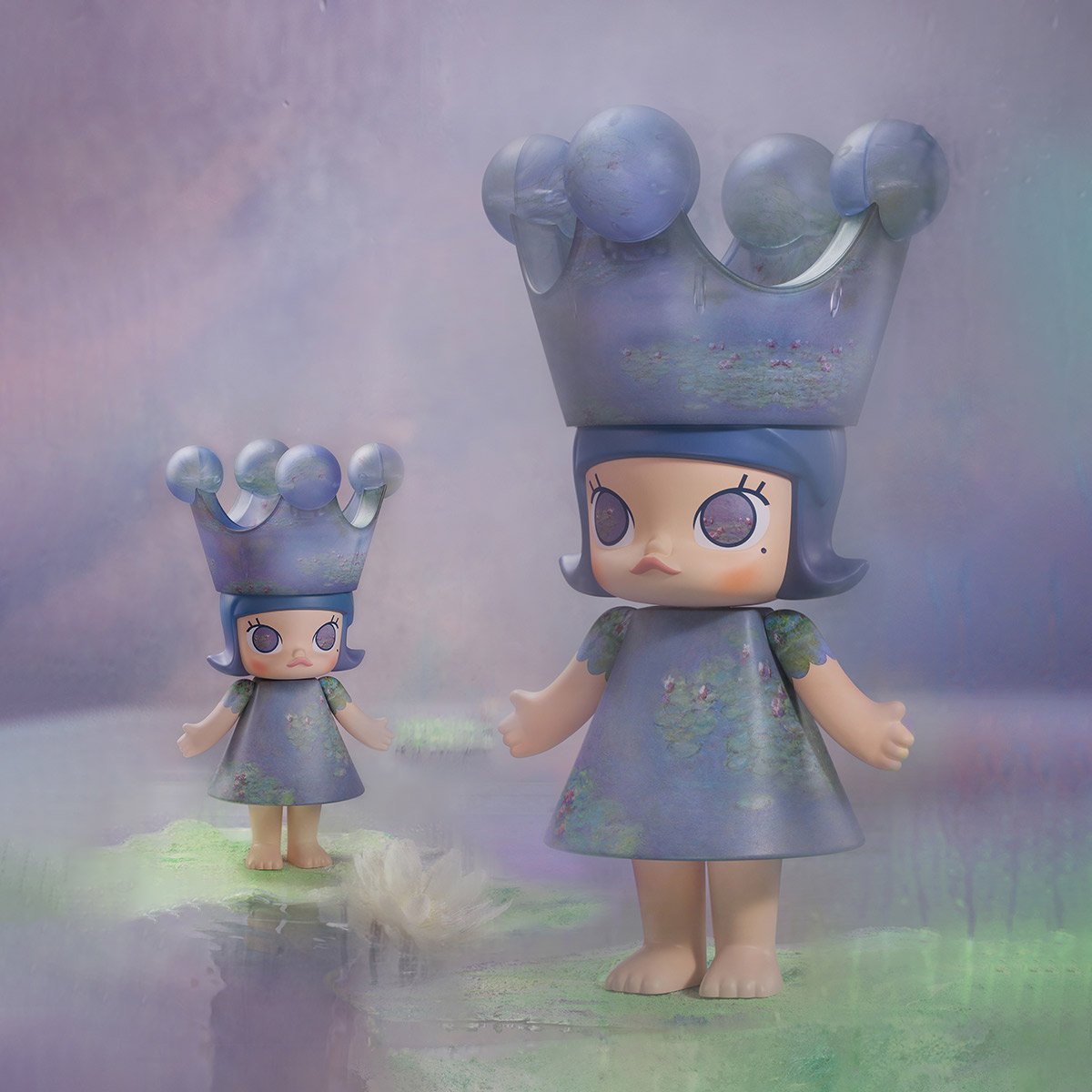 MEGA ROYAL MOLLY 1000% Monet-Les Nymphéas