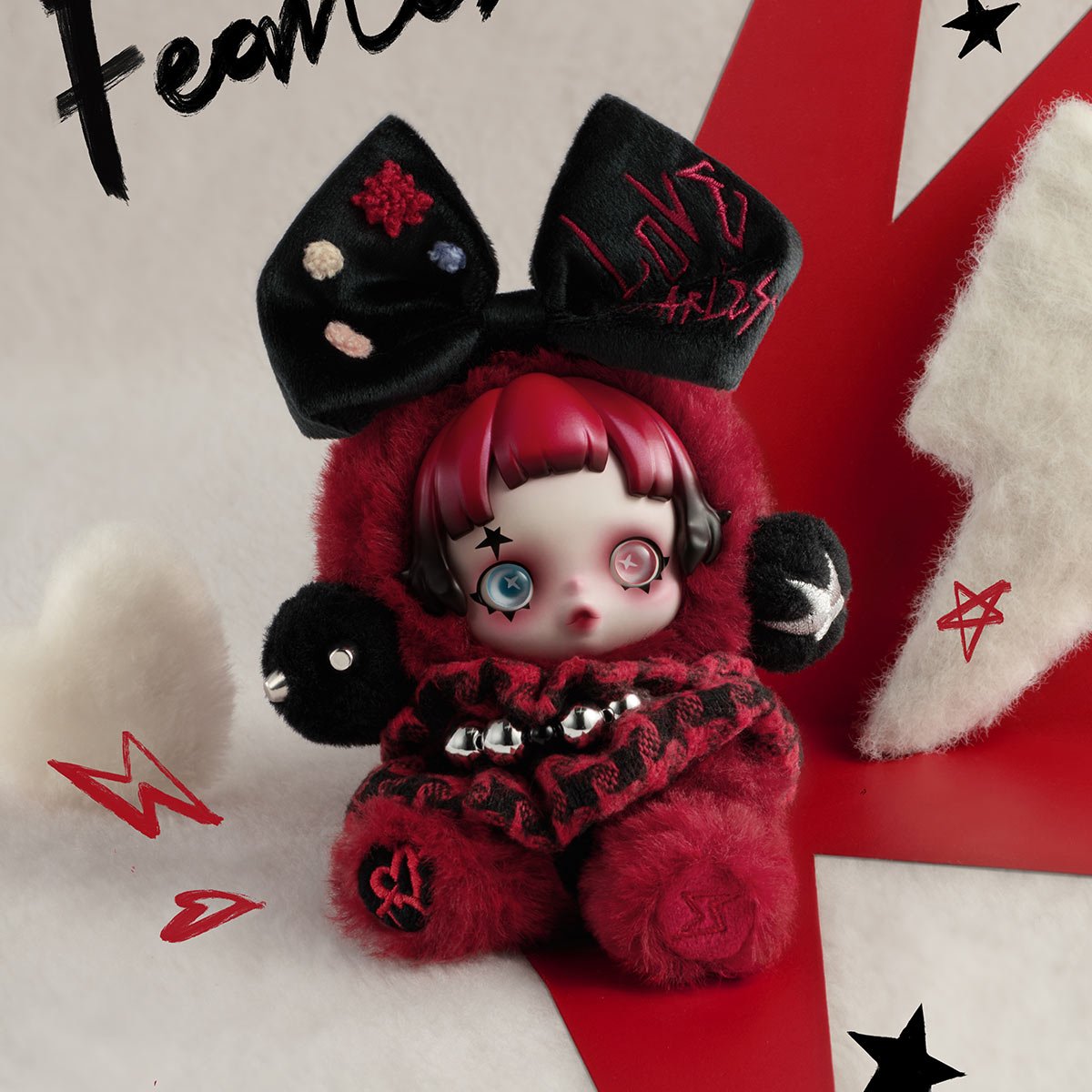 SKULLPANDA Plush-6kHz - POP MART Official