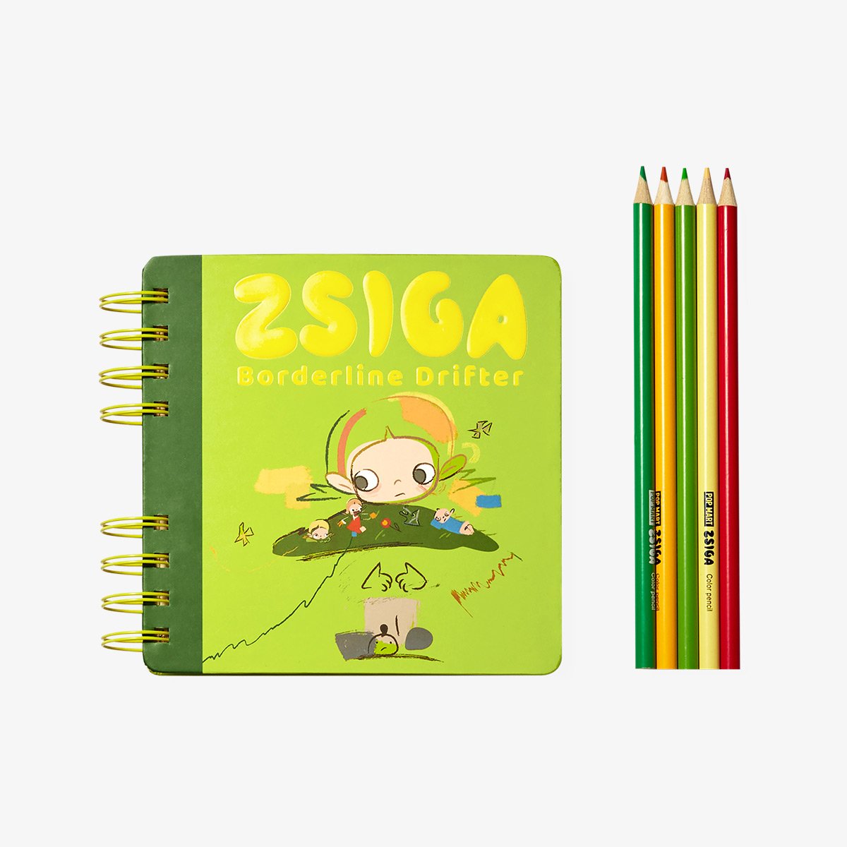 Zsiga Borderline Drifter Series-Pocket Notebook - POP MART Official