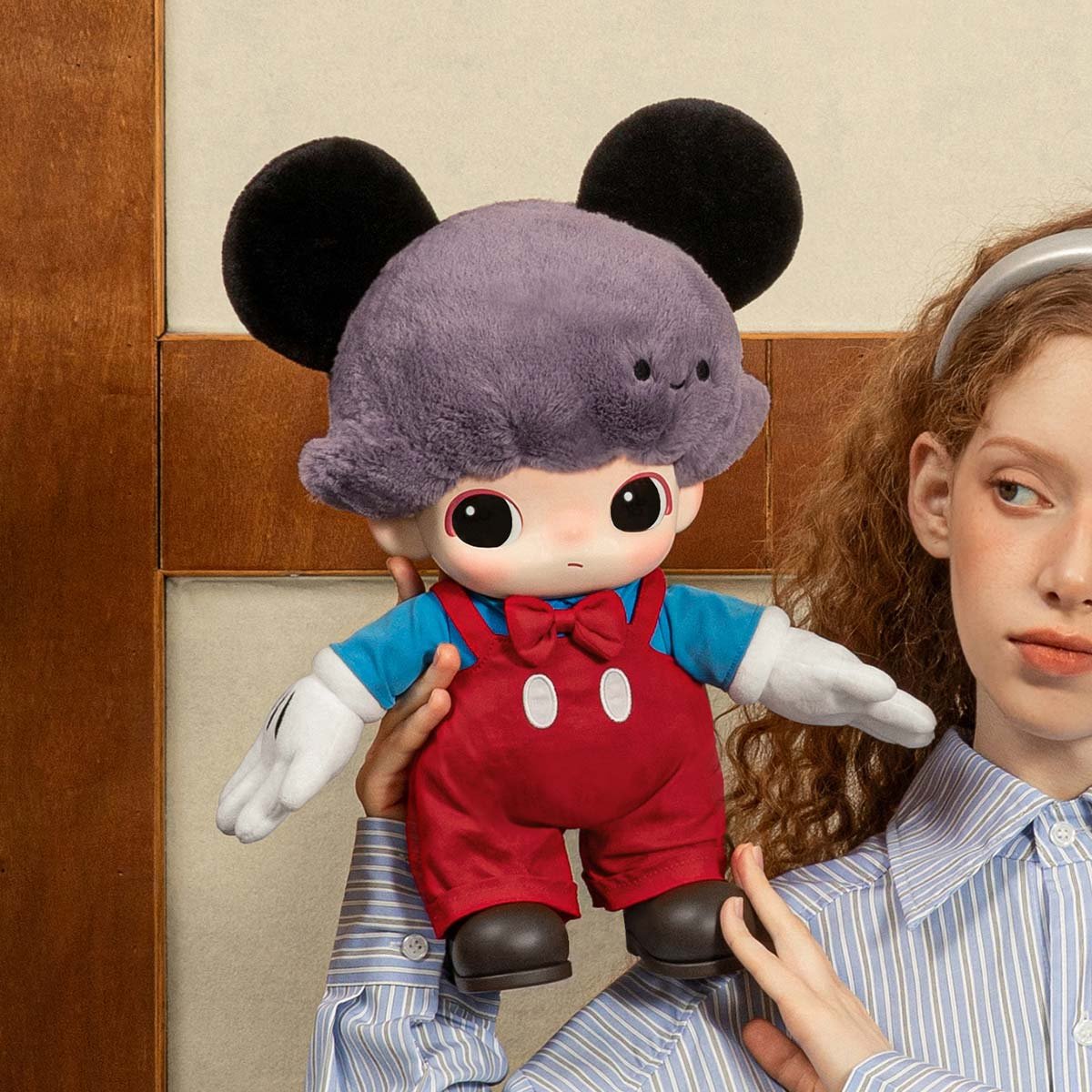 DIMOO WORLD × DISNEY Series-Mickey Vinyl Plush Bag - POP MART Official