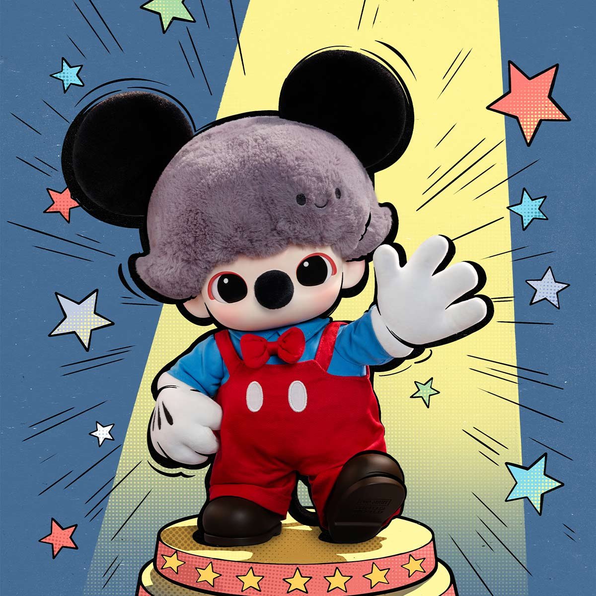 DIMOO WORLD × DISNEY Series-Mickey Vinyl Plush Bag - POP MART Official