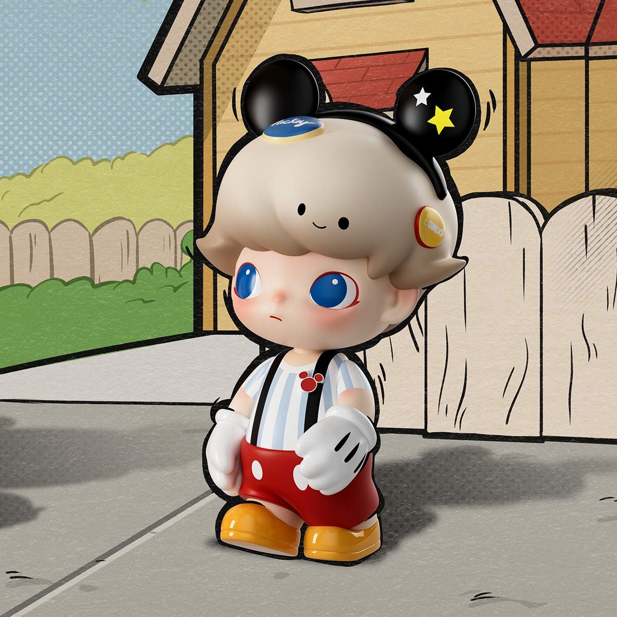 MEGA JUST DIMOO 400% Mickey Mouse | POP MART Official