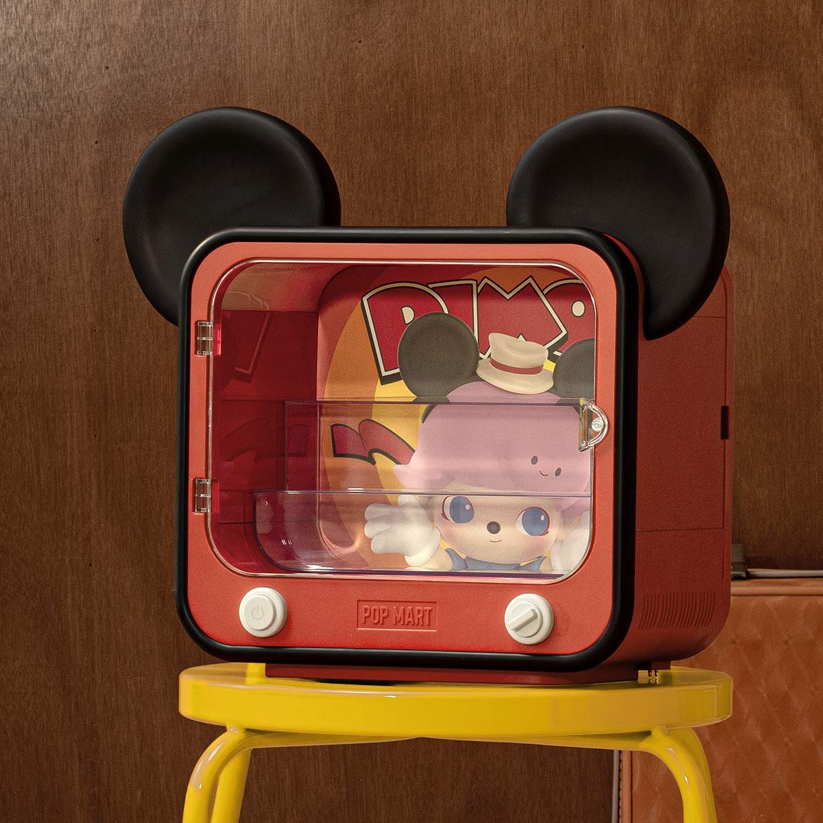 DIMOO WORLD × DISNEY Series-TV Set Luminous Display Container