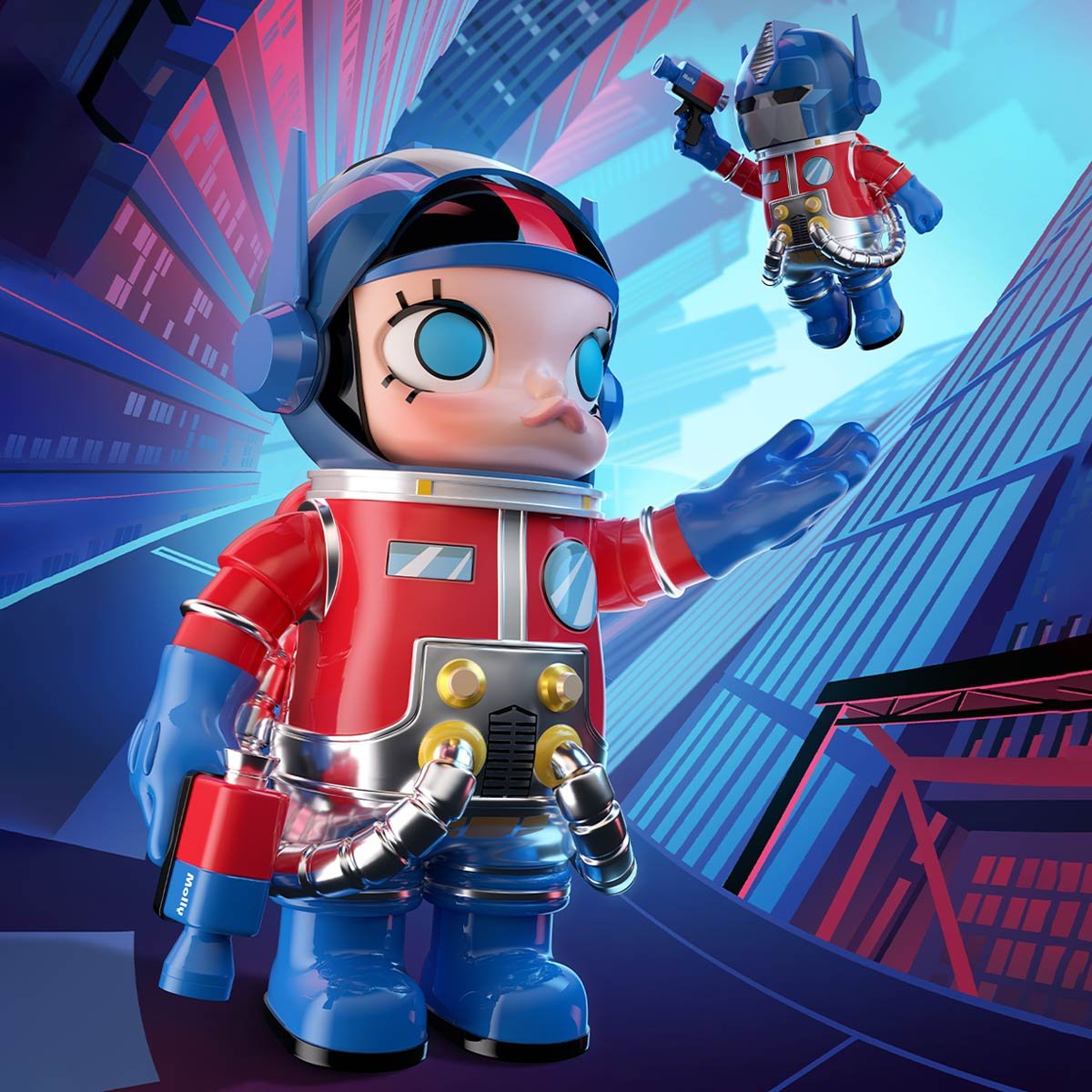 MEGA SPACE MOLLY 400% Optimus Prime | POP MART Official