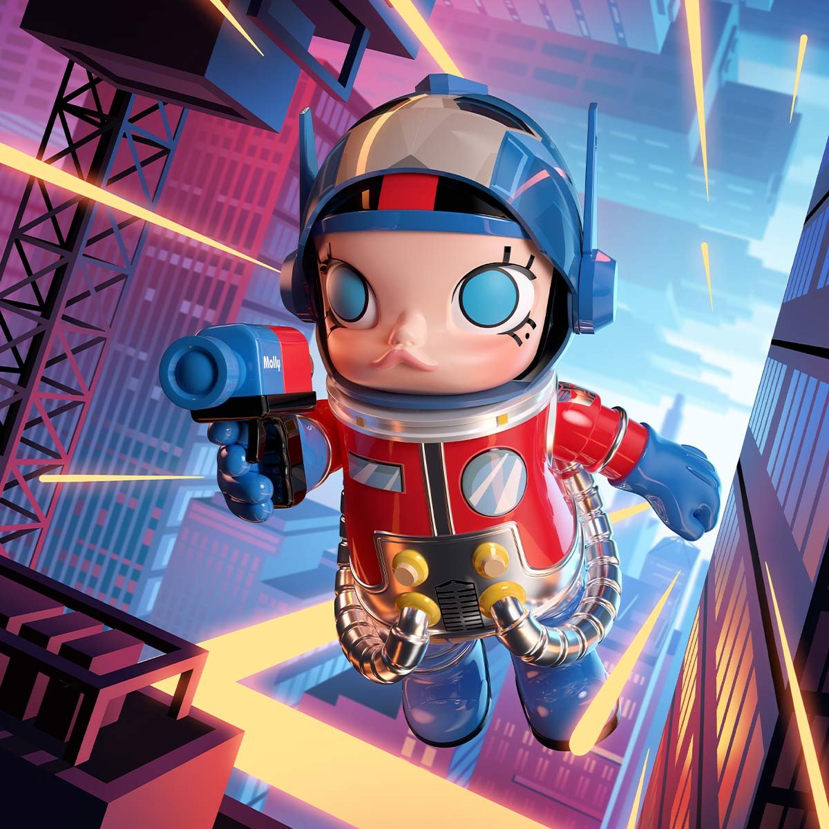 MEGA SPACE MOLLY 400% Optimus Prime - POP MART Official