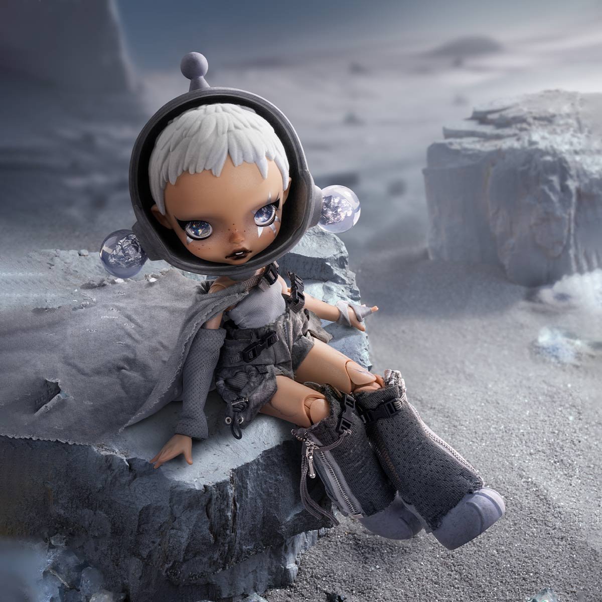 SKULLPANDA × HAMCUS 1/6 Action Figure | POP MART Official