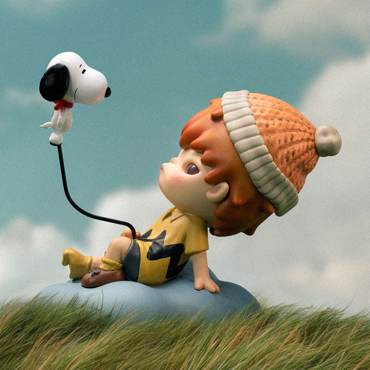Hirono × Snoopy Figure - POP MART Official