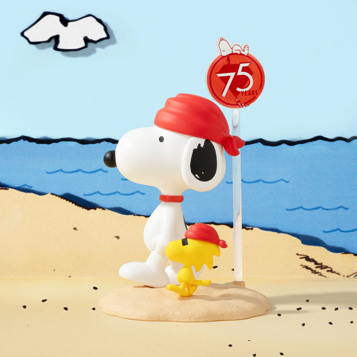 Peanuts 75th Anniversary | Snoopy Comic Life Series Figures - POP