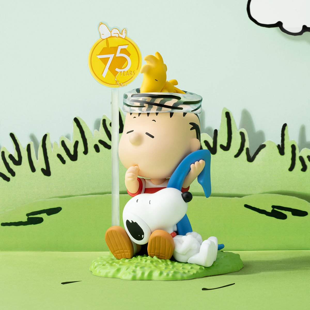 Peanuts 75th Anniversary | Snoopy Comic Life Series Figures | POP