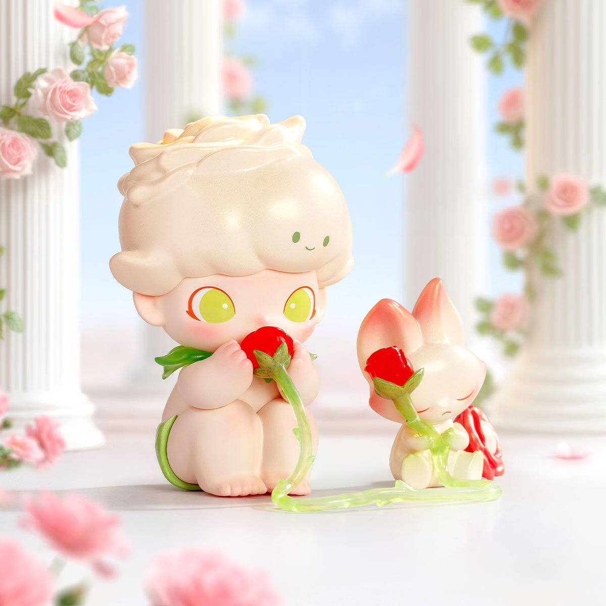 DIMOO Whisper of the Rose Figure - POP MART Official