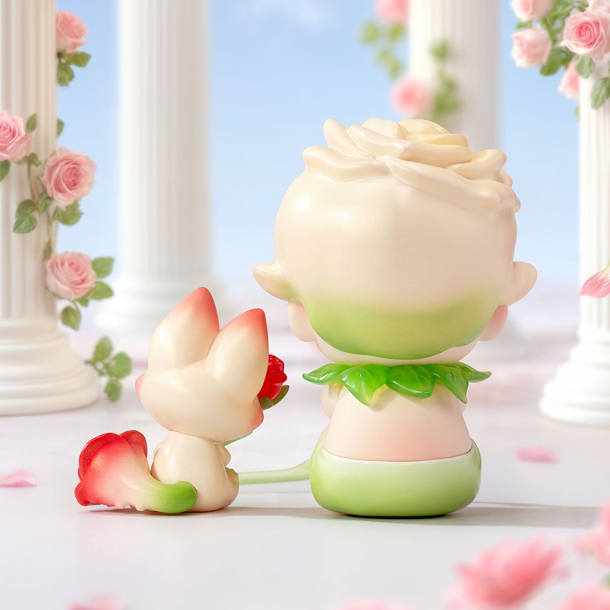 DIMOO An Enchanted Rose フィギュアセット　ディムー DIMOO Whisper of the Rose Figure - POP MART Official
