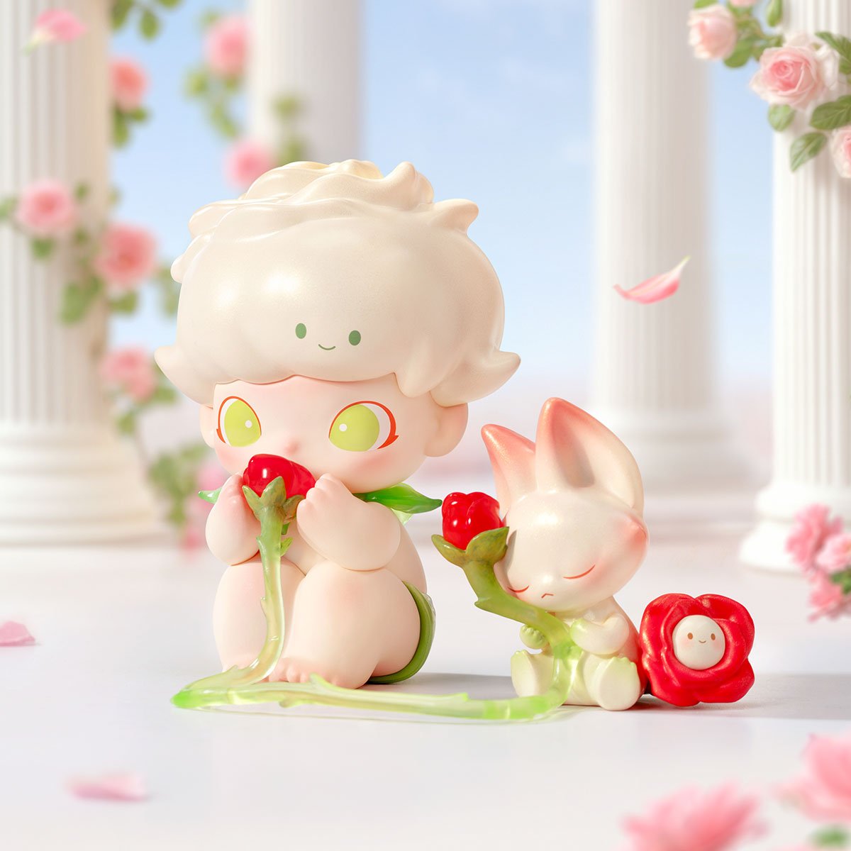 DIMOO Whisper of the Rose Figure - POP MART Official