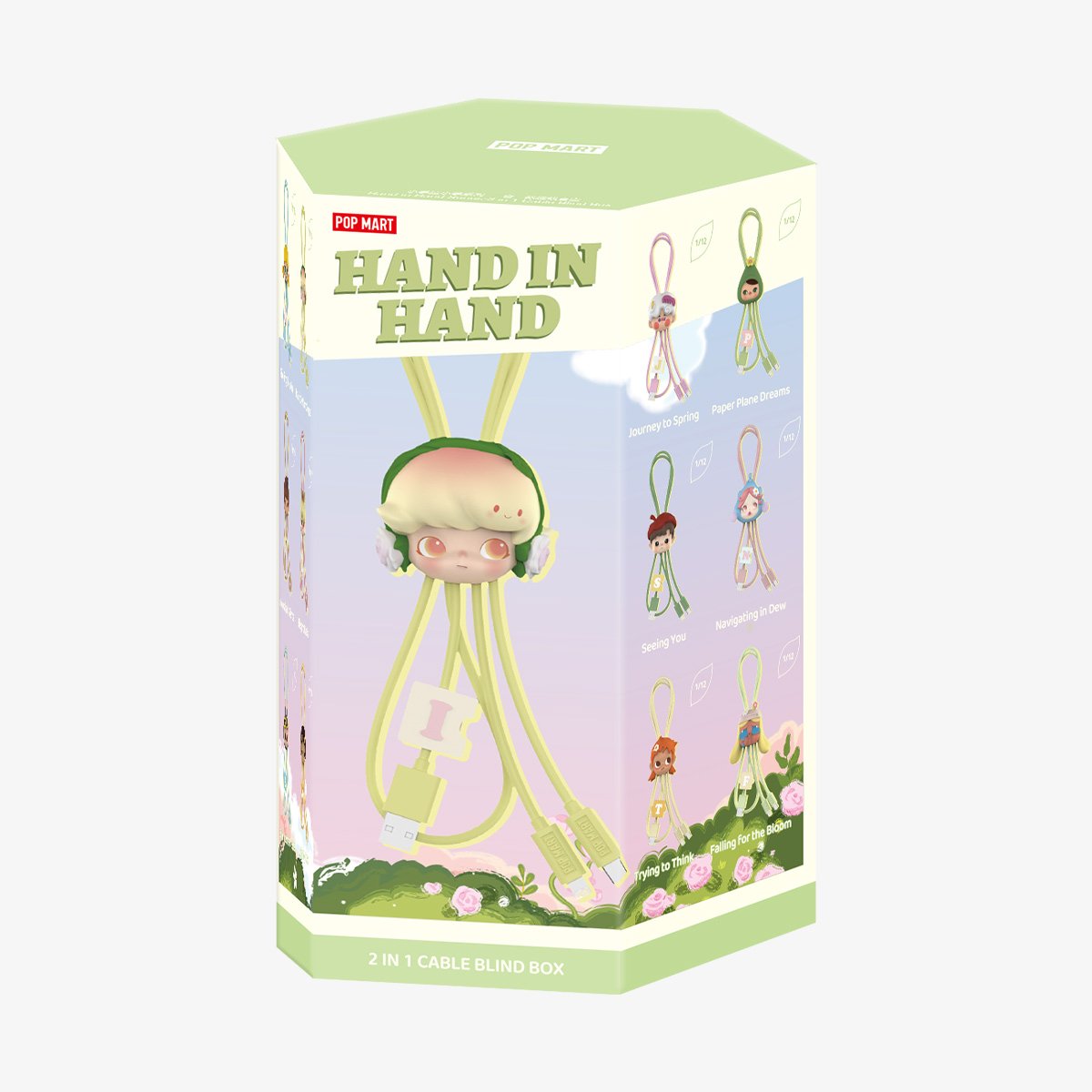 Hand in Hand Series-2 in 1 cable blind box | POP MART Official