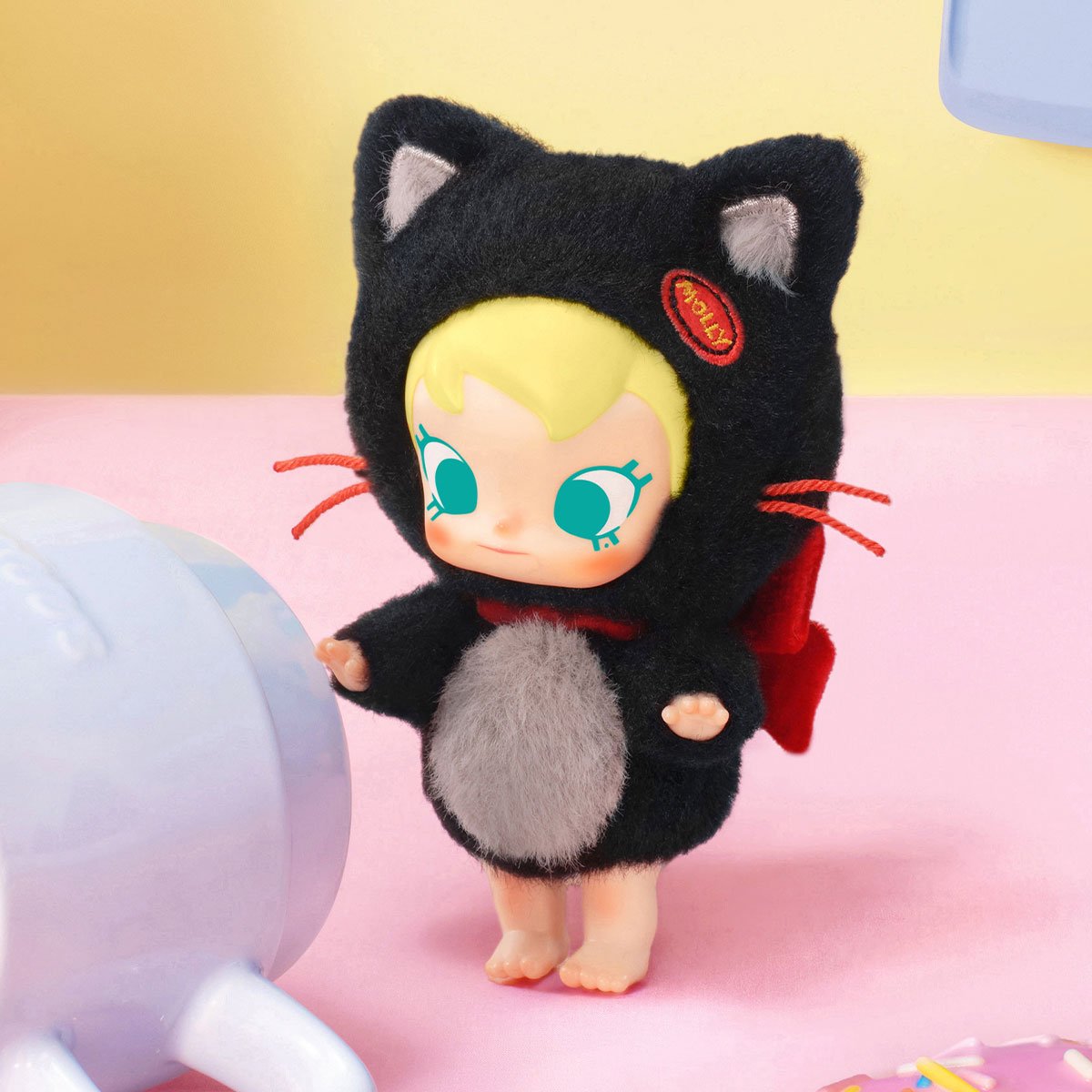 シュリンク付き POPMART Molly Pocket friends Baby Molly Pocket Friends Series-Vinyl Plush Pendant Blind Box