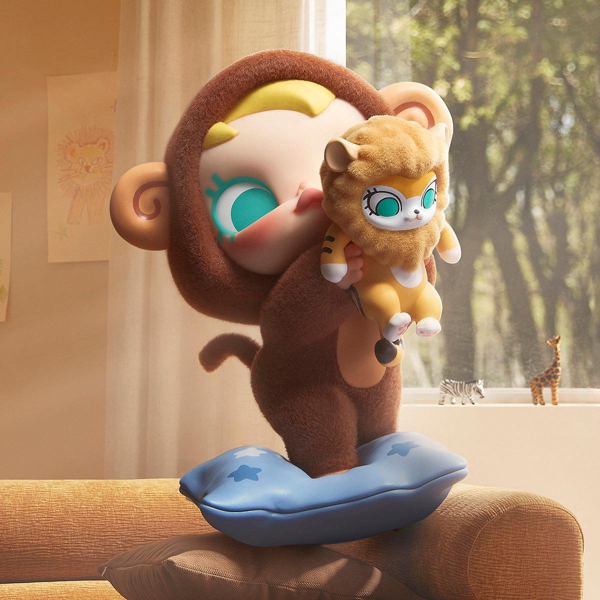 Baby Molly & Baby Tabby Series Figures - POP MART Official