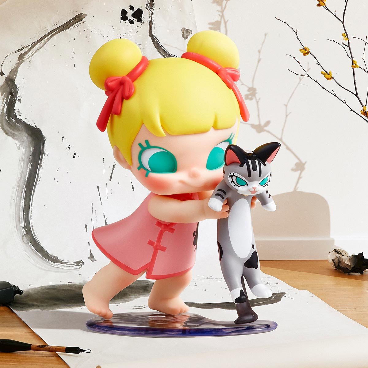 Baby Molly & Baby Tabby Series Figures - POP MART Official