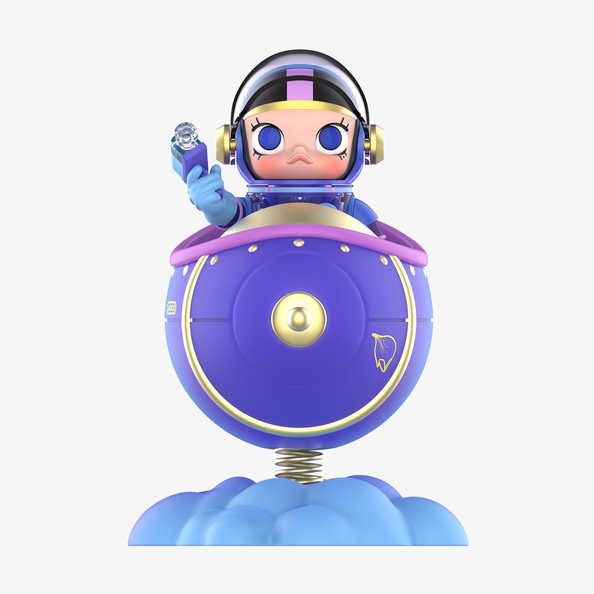 MEGA SPACE MOLLY 100% Blooming-Fleur de lys - POP MART Official