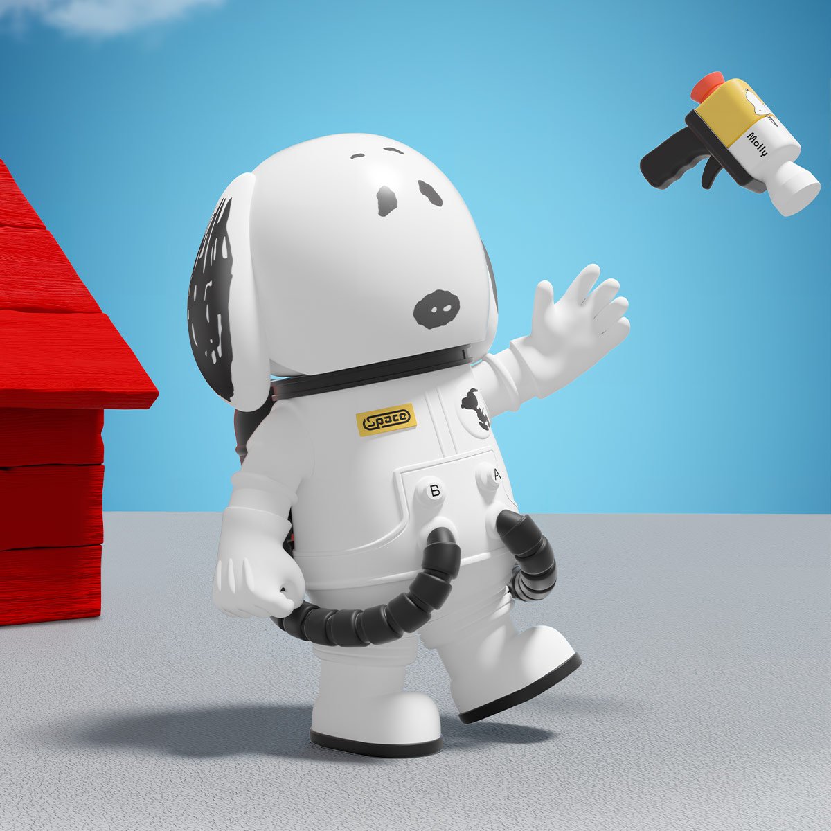 ゲームキャラクター POP MART MEGA SPACE MOLLY 100% PEANUTS MEGA SPACE MOLLY 100% Charlie Brown & Snoopy | POP MART Official