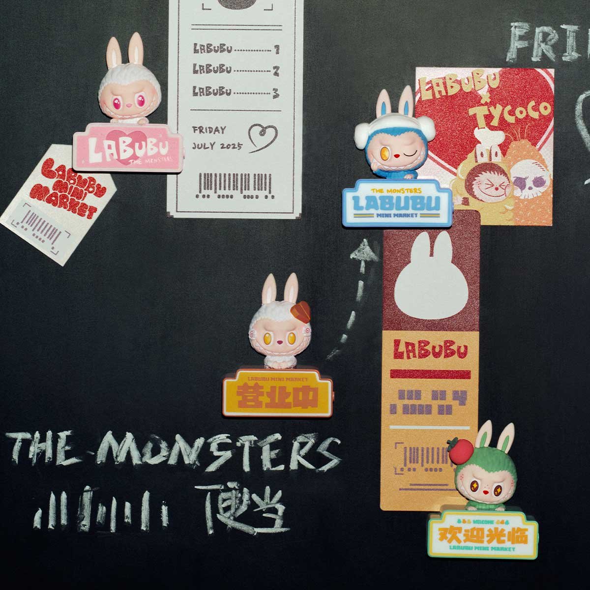 THE MONSTERS Wacky Mart Series-Fridge Magnet Blind Box | POP MART