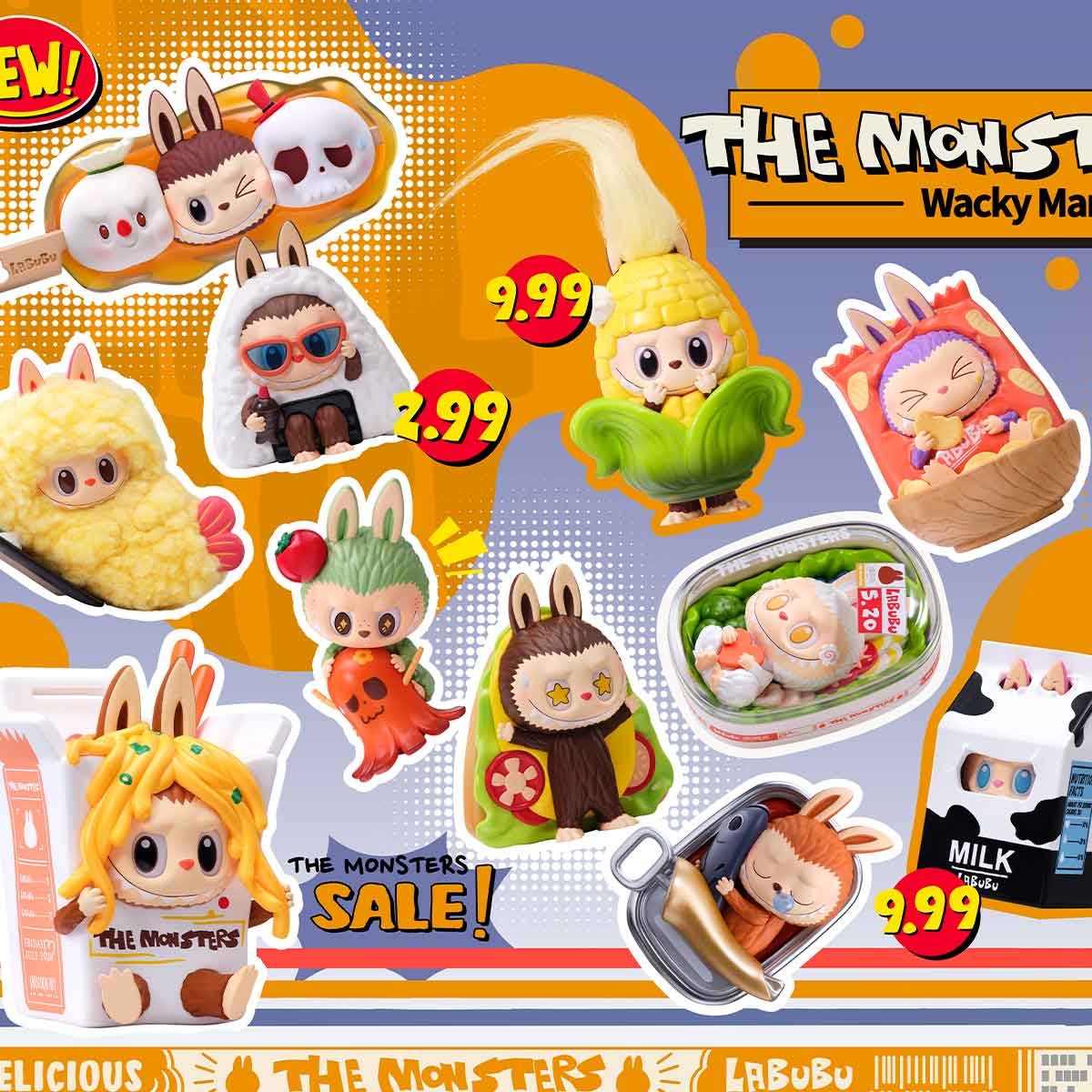 THE MONSTERS Wacky Mart Series Figures - POP MART Official