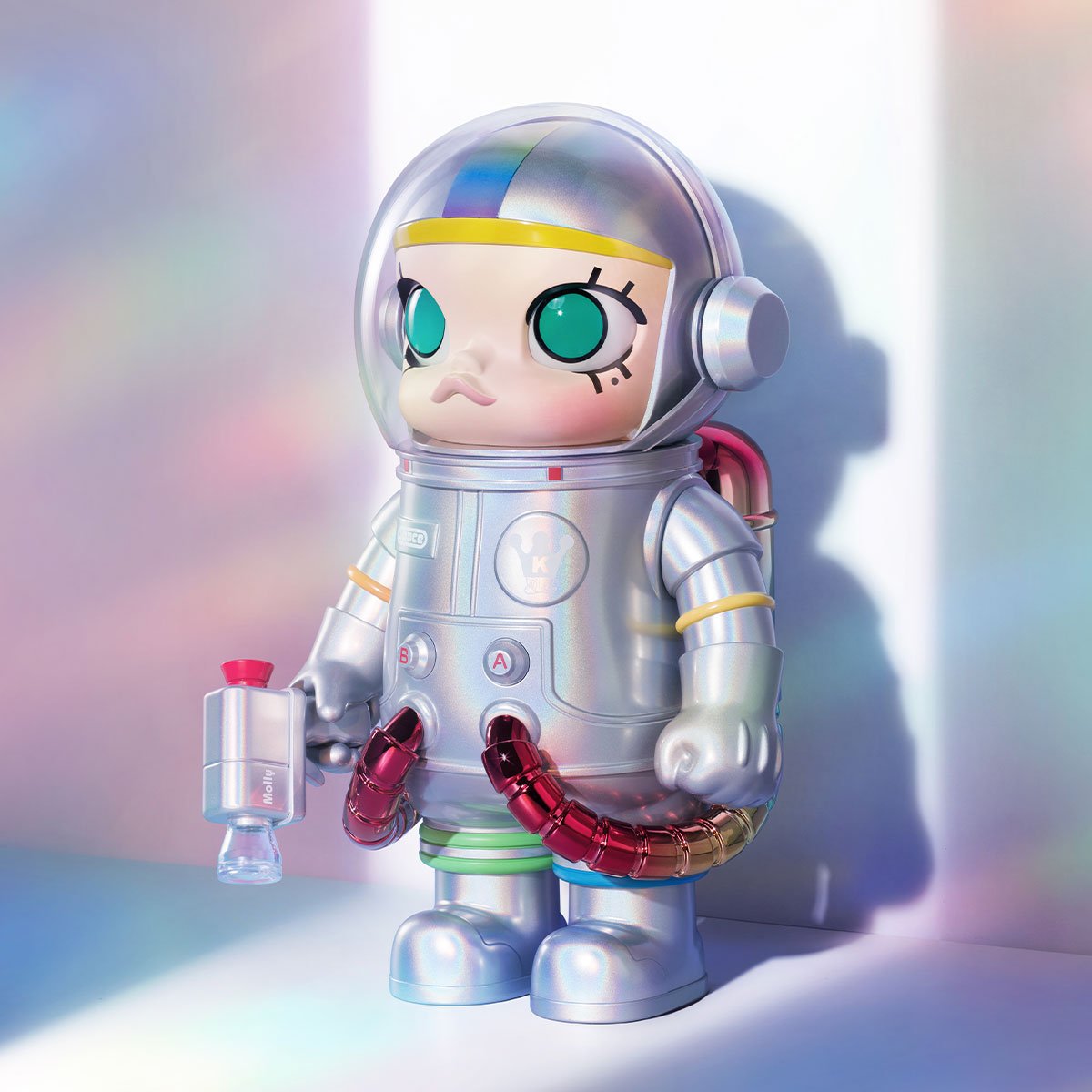 MEGA SPACE MOLLY 400% Rainbow 2.0 - POP MART Official