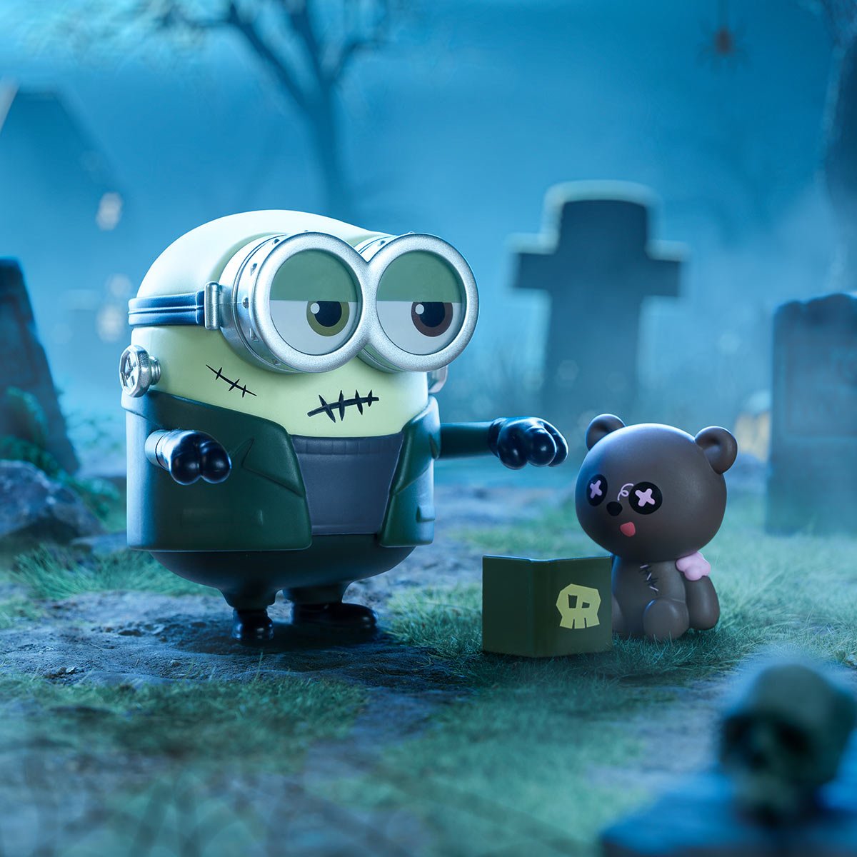 Minions Bedtime Stories by Bob and Tim Series Figures - POP MART