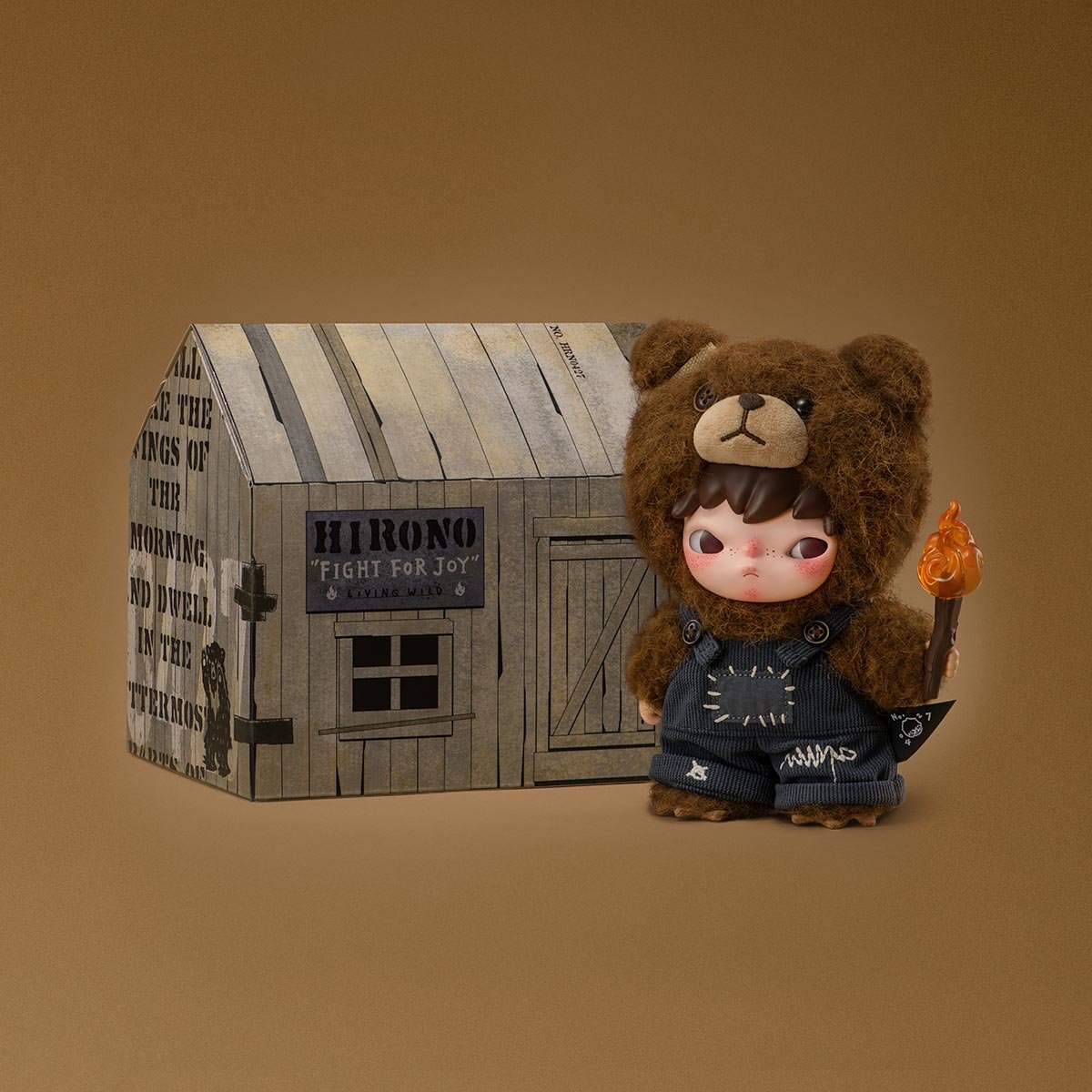 Hirono Living Wild-Fight for Joy Plush Doll - POP MART Official
