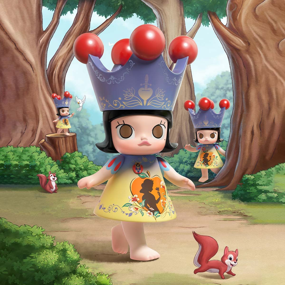 MEGA ROYAL MOLLY 400% Snow White - POP MART Official