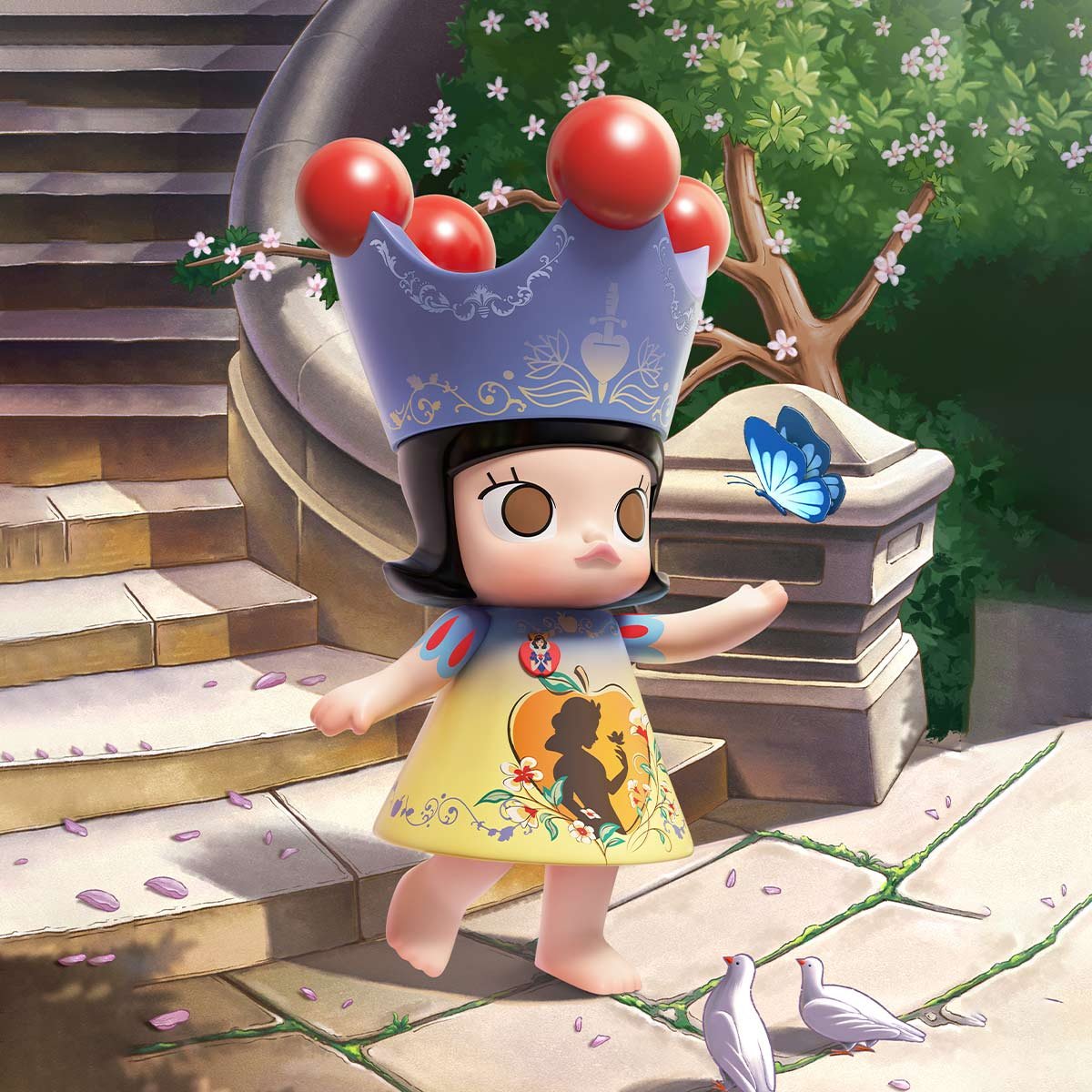 MEGA ROYAL MOLLY 400% Snow White - POP MART Official