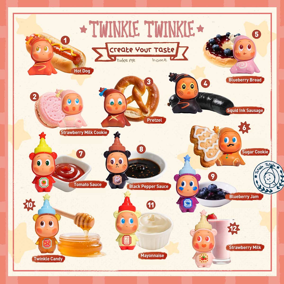 Twinkle Twinkle Create Your Taste Series Figures - POP MART Official