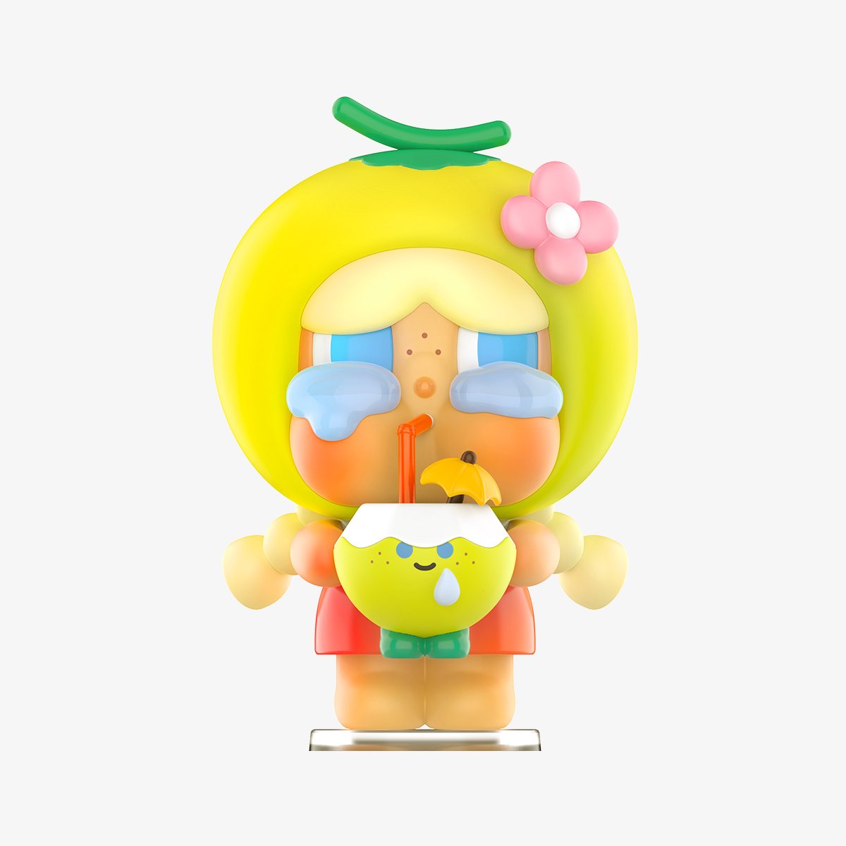 Crybaby Coconut Figure-Green | POP MART Official