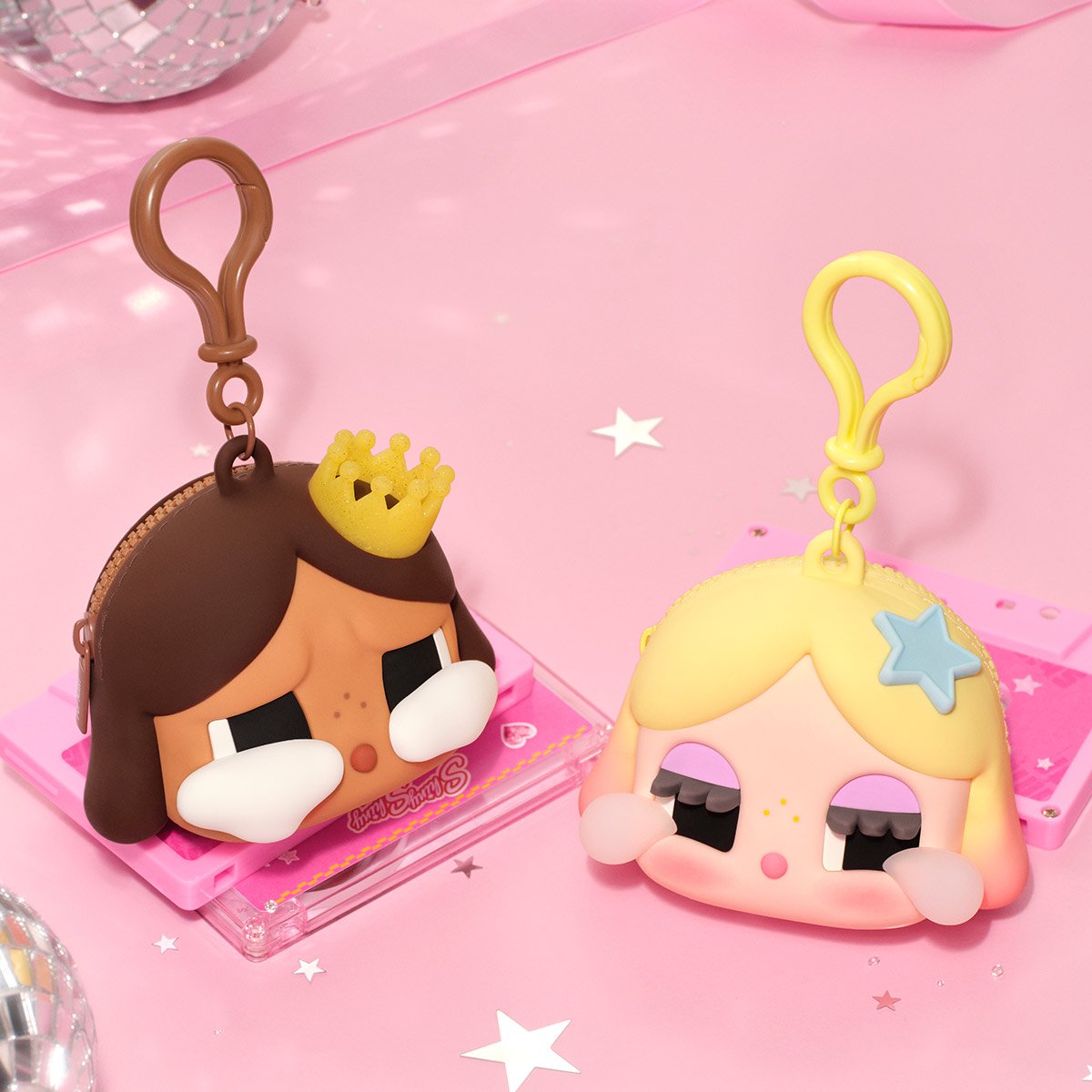 CRYBABY SHINY SHINY Series-Earphone Case (Brown) | POP MART Official