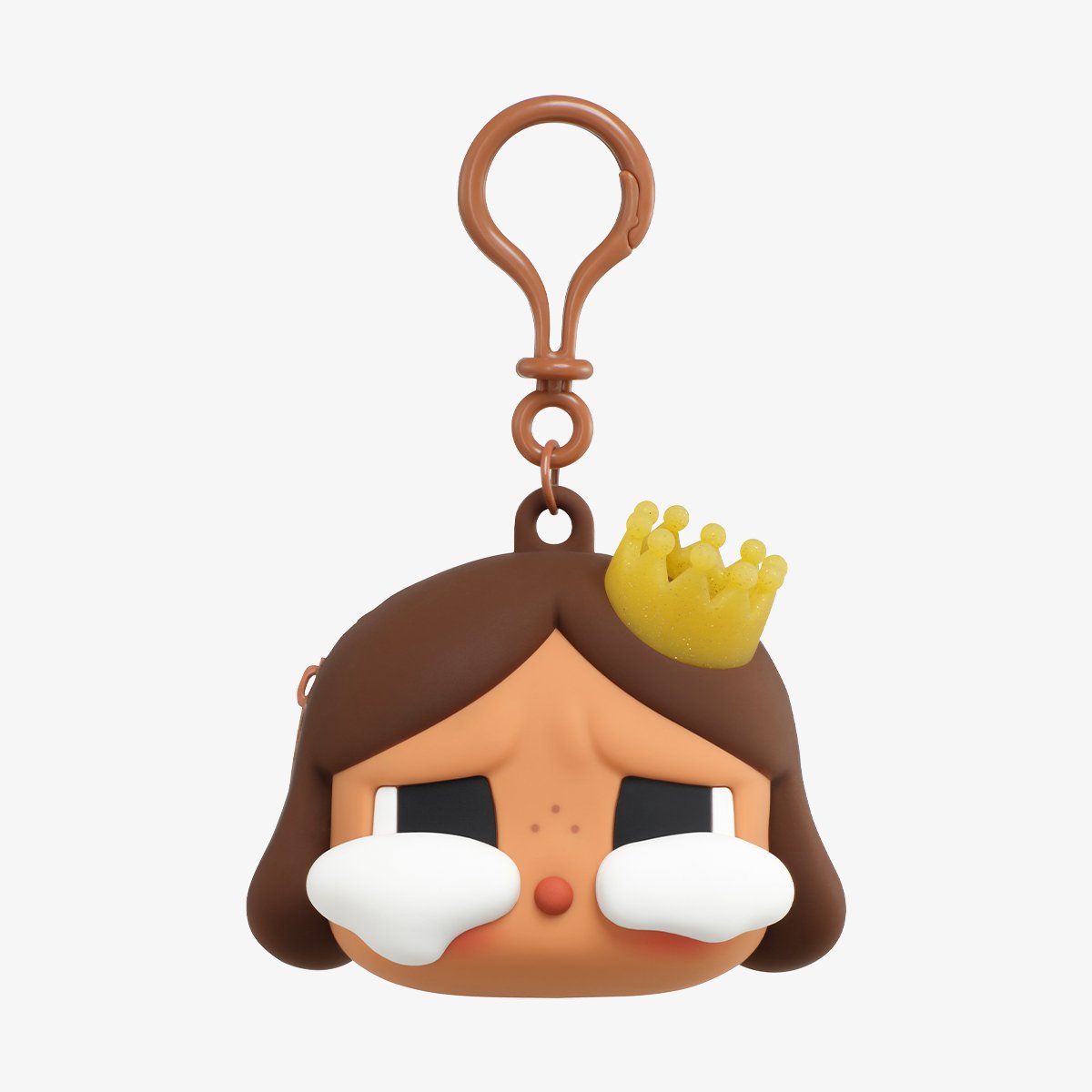 CRYBABY SHINY SHINY Series-Earphone Case (Brown) - POP MART Official
