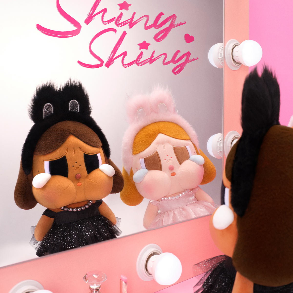 CRYBABY SHINY SHINY SERIES-Plush Doll (Black) - POP MART Official