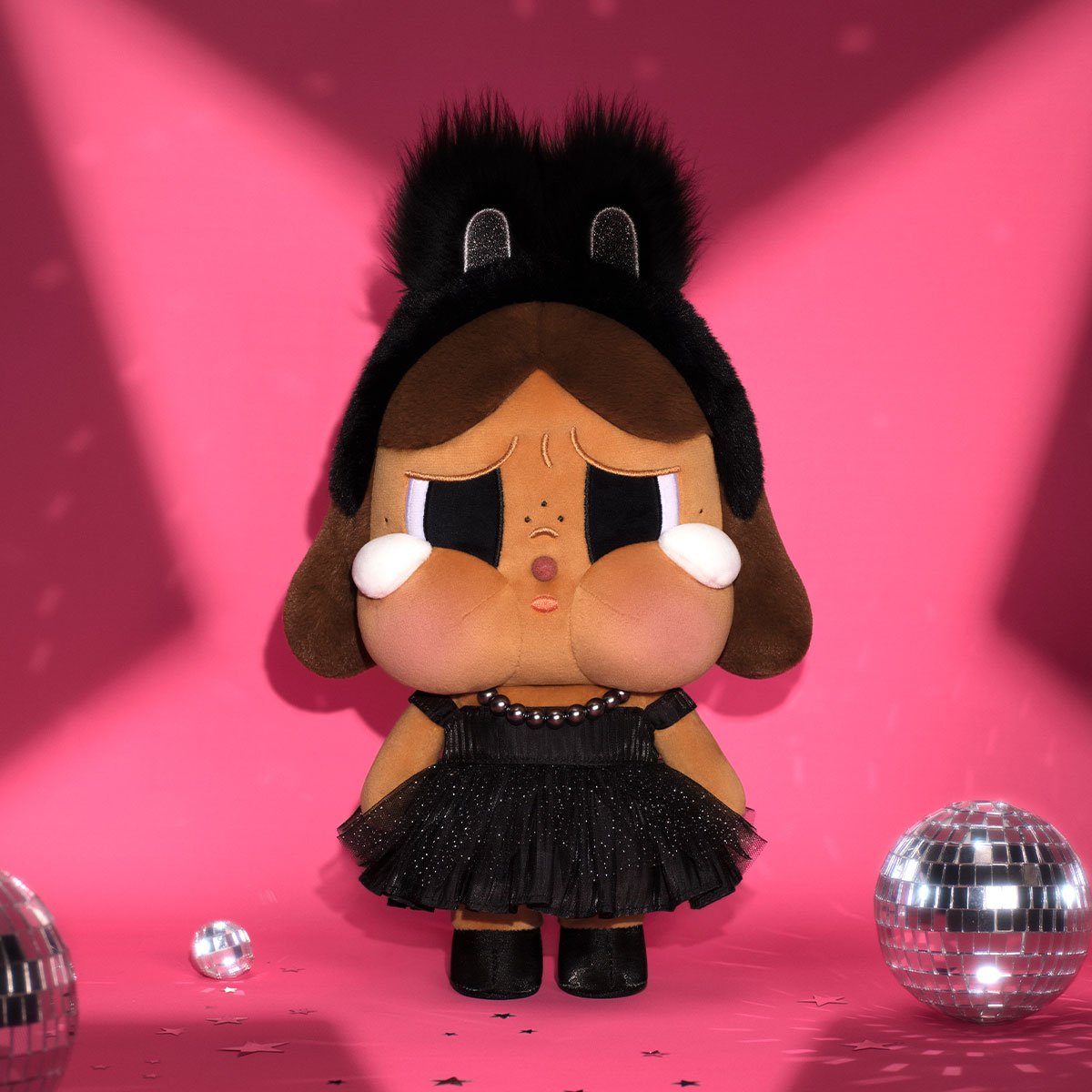 CRYBABY SHINY SHINY SERIES-Plush Doll (Black) - POP MART Official