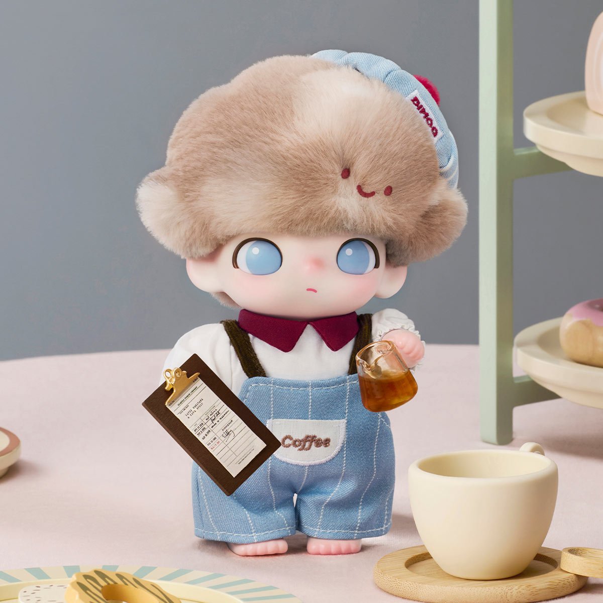 DIMOO Crush on coffee POPMART ポップマート DIMOO Crush on Coffee Series-Vinyl Plush Blister Pack | POP MART