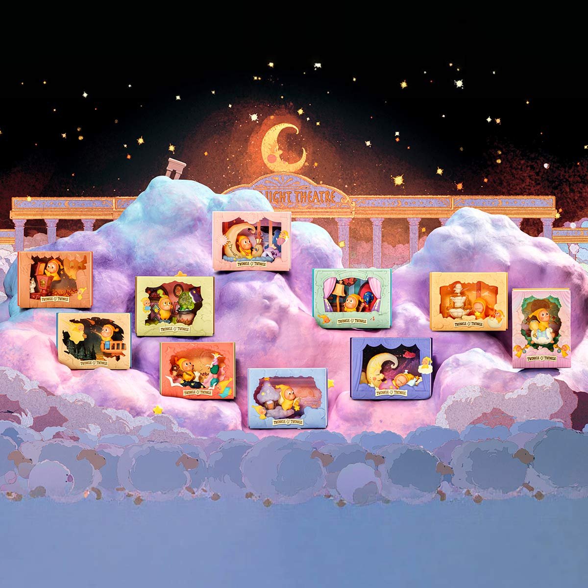 Twinkle Twinkle Light Up Series Scene Sets | POP MART Official