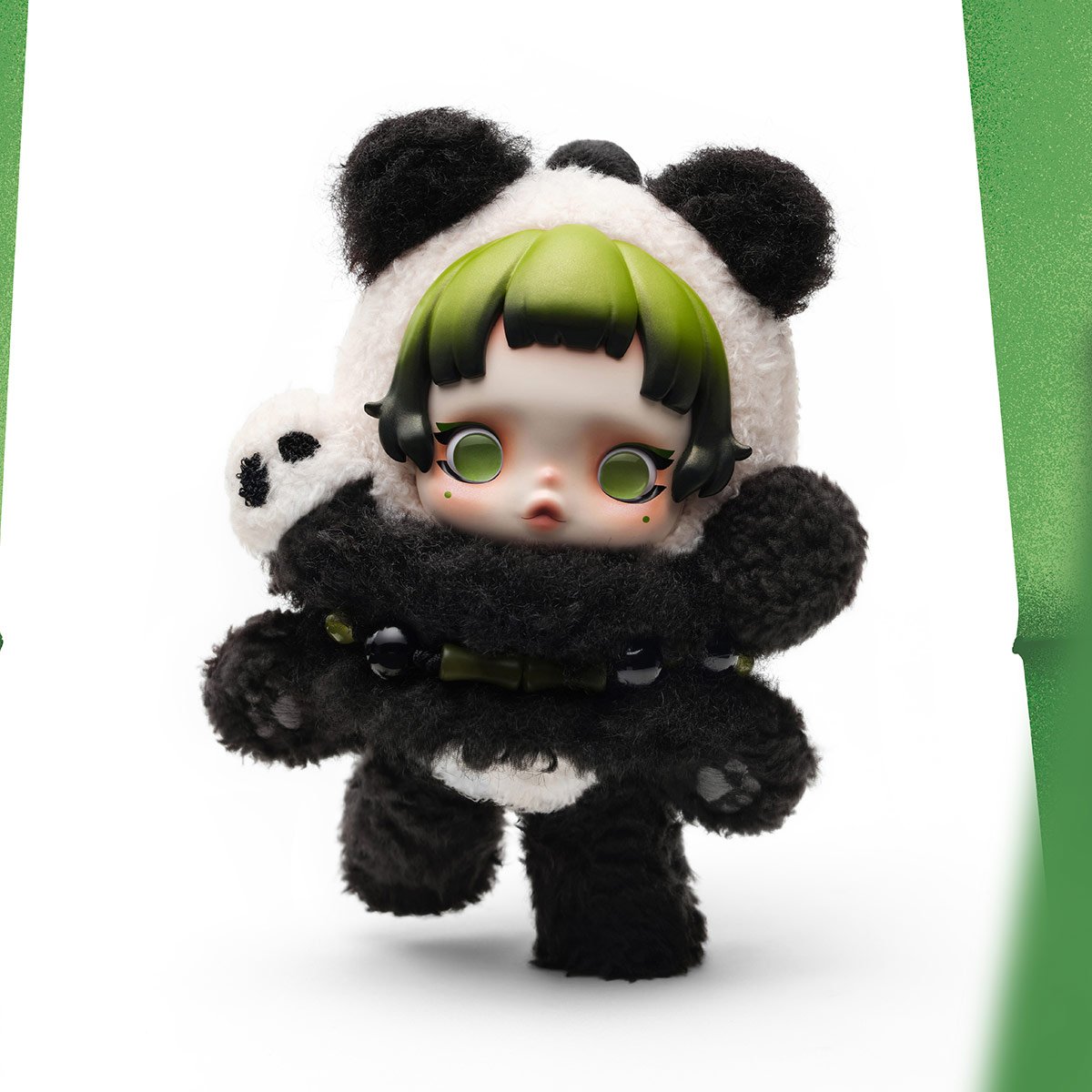 SKULLPANDA Lazy Panda Plush Doll Pendant - POP MART Official