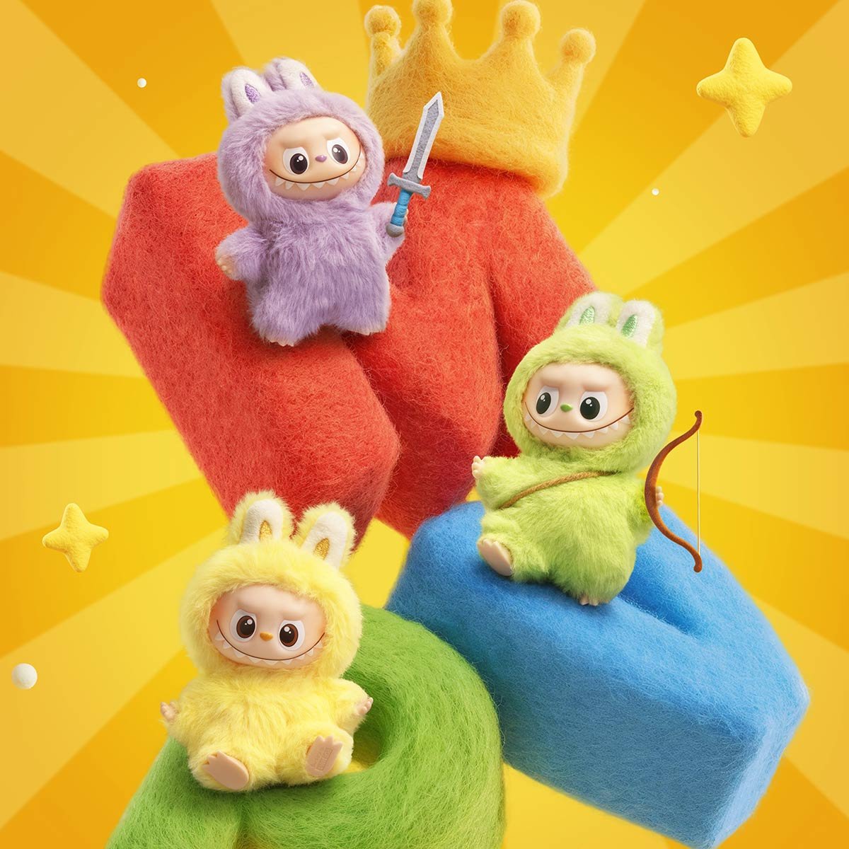 ラブブ PIN FOR LOVE アソートボックス 【A-M】【N-Z】 THE MONSTERS Pin for Love Series-Vinyl Plush Pendant Blind Box