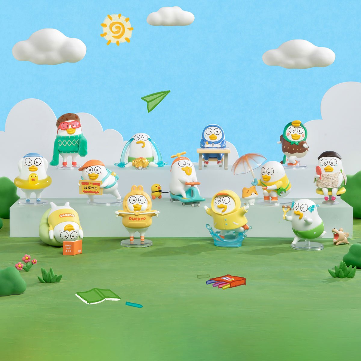 POPMART Duckyo Never Grows Up ポップマート12個 Duckyo Never Grows Up Series Figures - POP MART Official