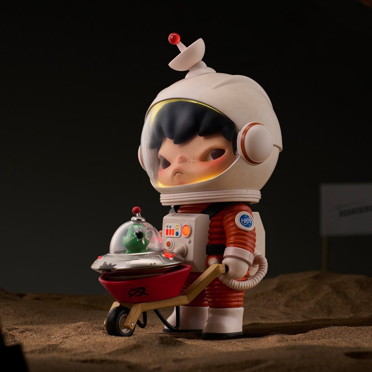 正規品 POPMART Hirono Search for Aliens Hirono Search for Aliens Figurine - POP MART Official