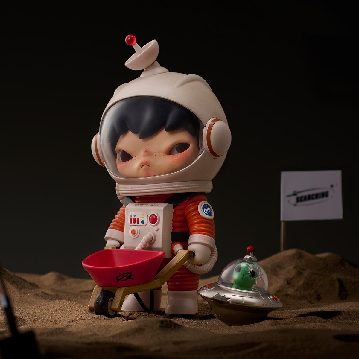 Hirono Search for Aliens Figurine | POP MART Official