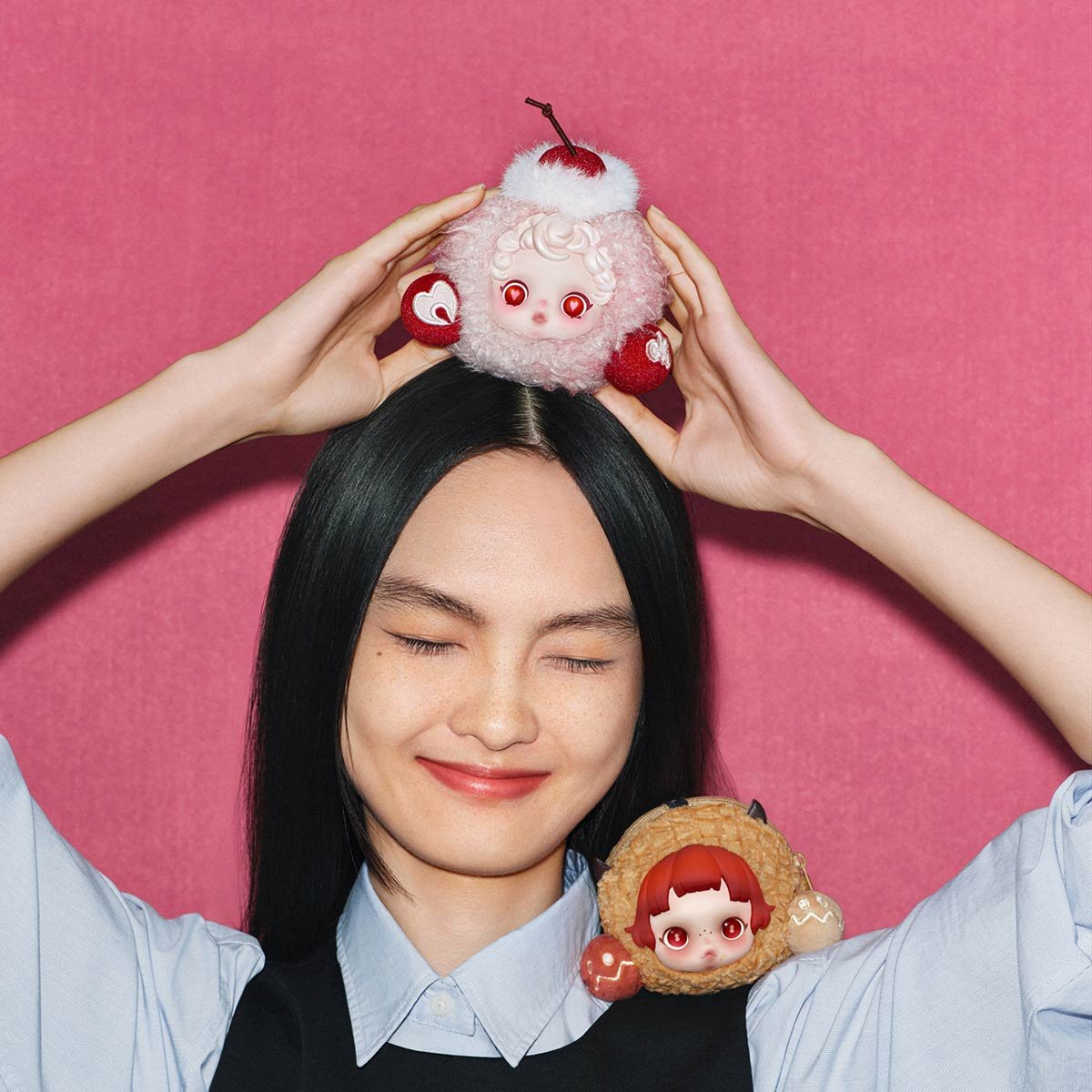 SKULLPANDA You Found Me！Series Earphone Bag-Pranky Peanut - POP