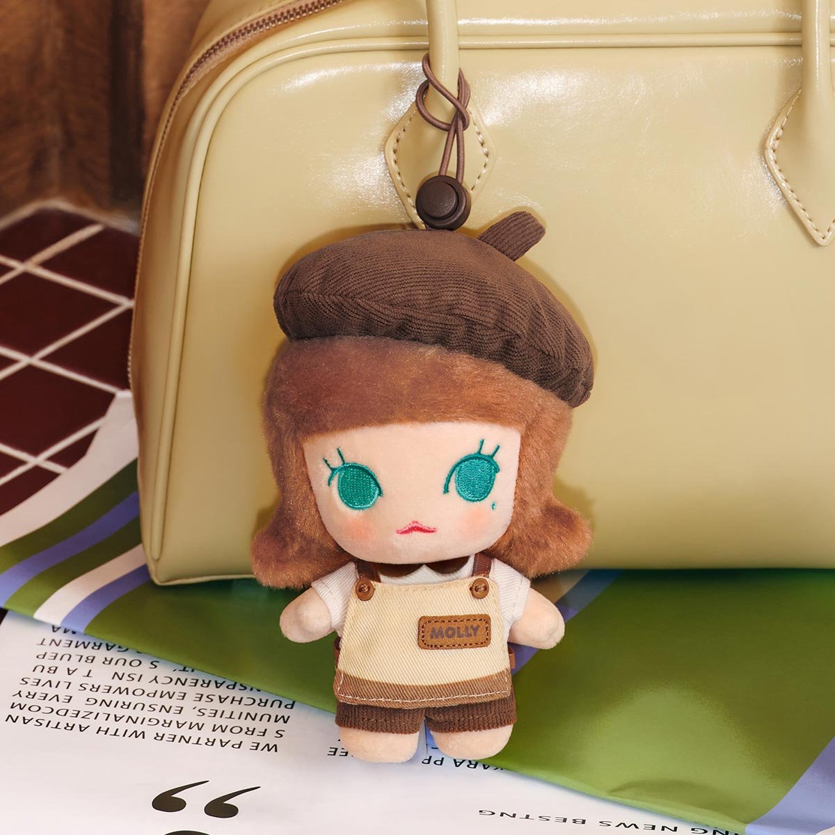 ぬいぐるみ POP MART POP BEAN Coffee Factory POP BEAN Coffee Factory Series-Plush Pendant | POP MART Official