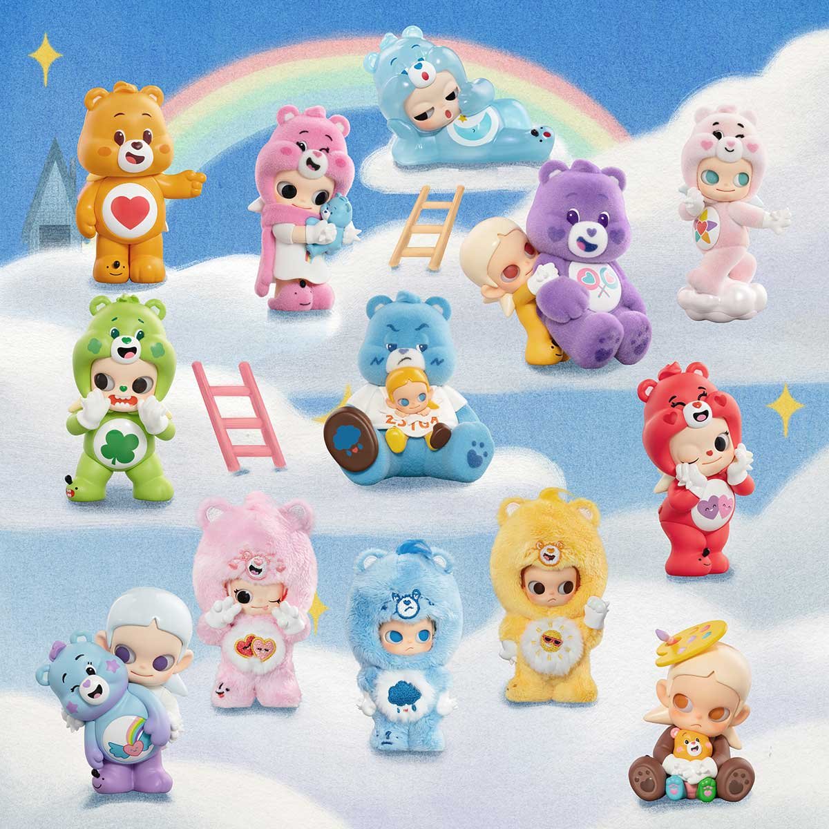 POPMART ジィシーガ　Zsiga×Carebears シリーズ Zsiga × Care Bears Series Figures - POP MART Official