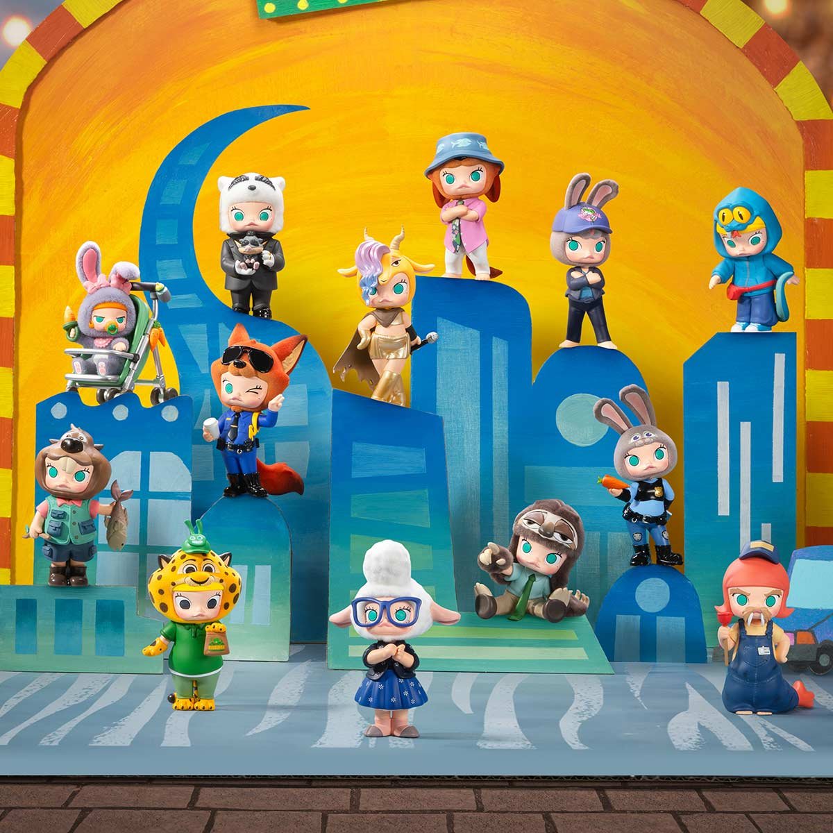 MOLLY × Zootopia Co-branded Series Figures - POP MART Official